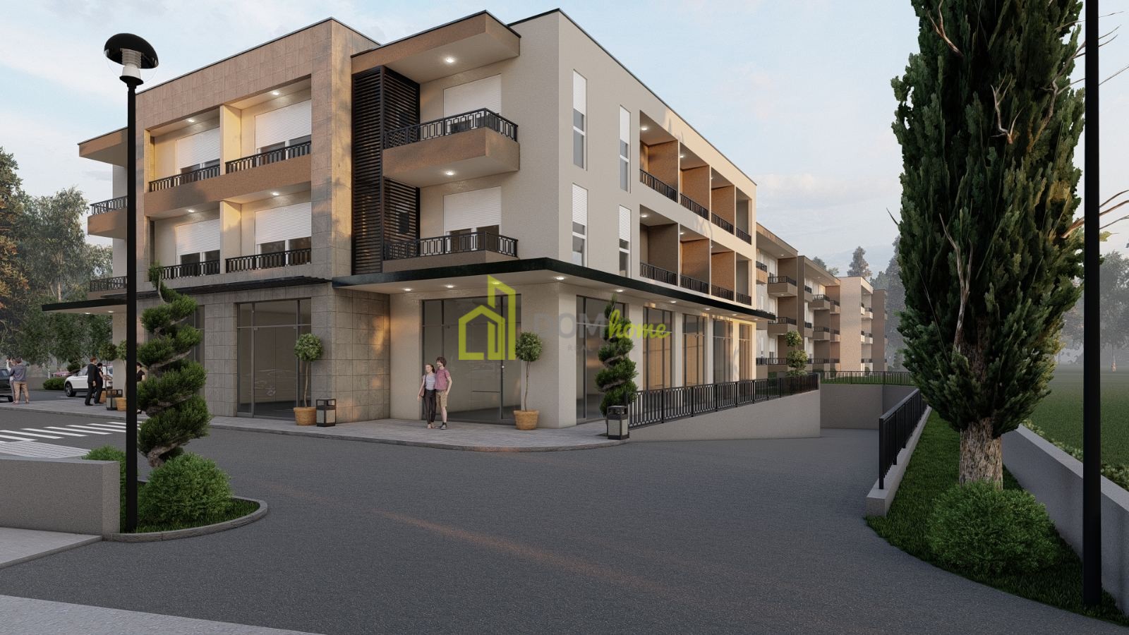 Jednosoban stan 43.09m2, Donja Gorica Residence